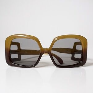 Christian Dior Sunglasses – Oversized Honey Optyl Frame
